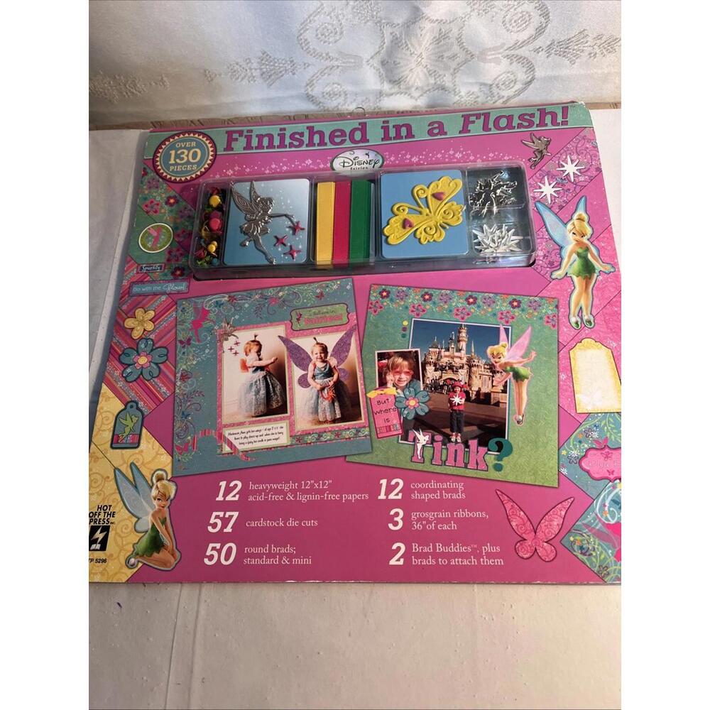 NEW Finished in a Flash 12"x12" Page Kit - Fairies (DISCONTINUED) Paper Pizazz